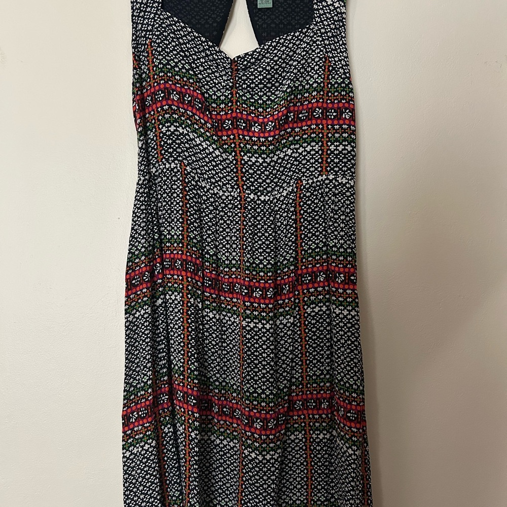 Maple Anthropologie sweetheart neckline Dress size L